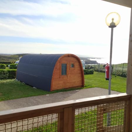 Bungalow 3 Personas - Camping Playa De Tapia Tapia De Casariego Exterior foto